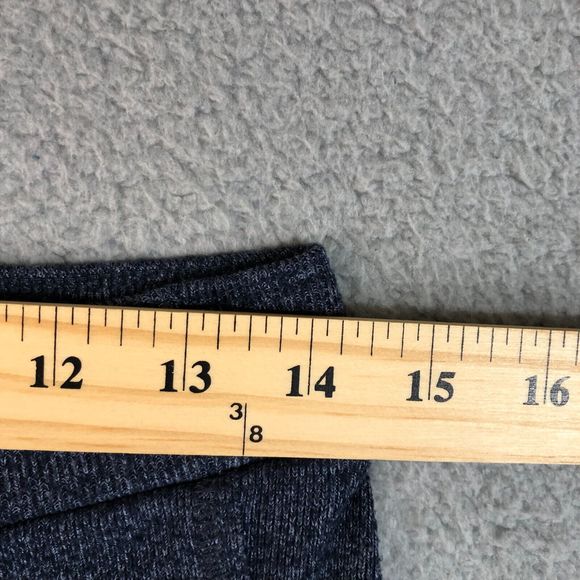 Abercrombie & Fitch Leggings Womens Medium Blue Yoga‎ Gym Solid Straight Leg - Picture 4 of 6